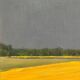 Original Swedish Oil on Canvas – "Approaching Storm" by Astrid Larje – Signed – Vintage and Framed – 43 × 30 cm (16.9" × 11.8")