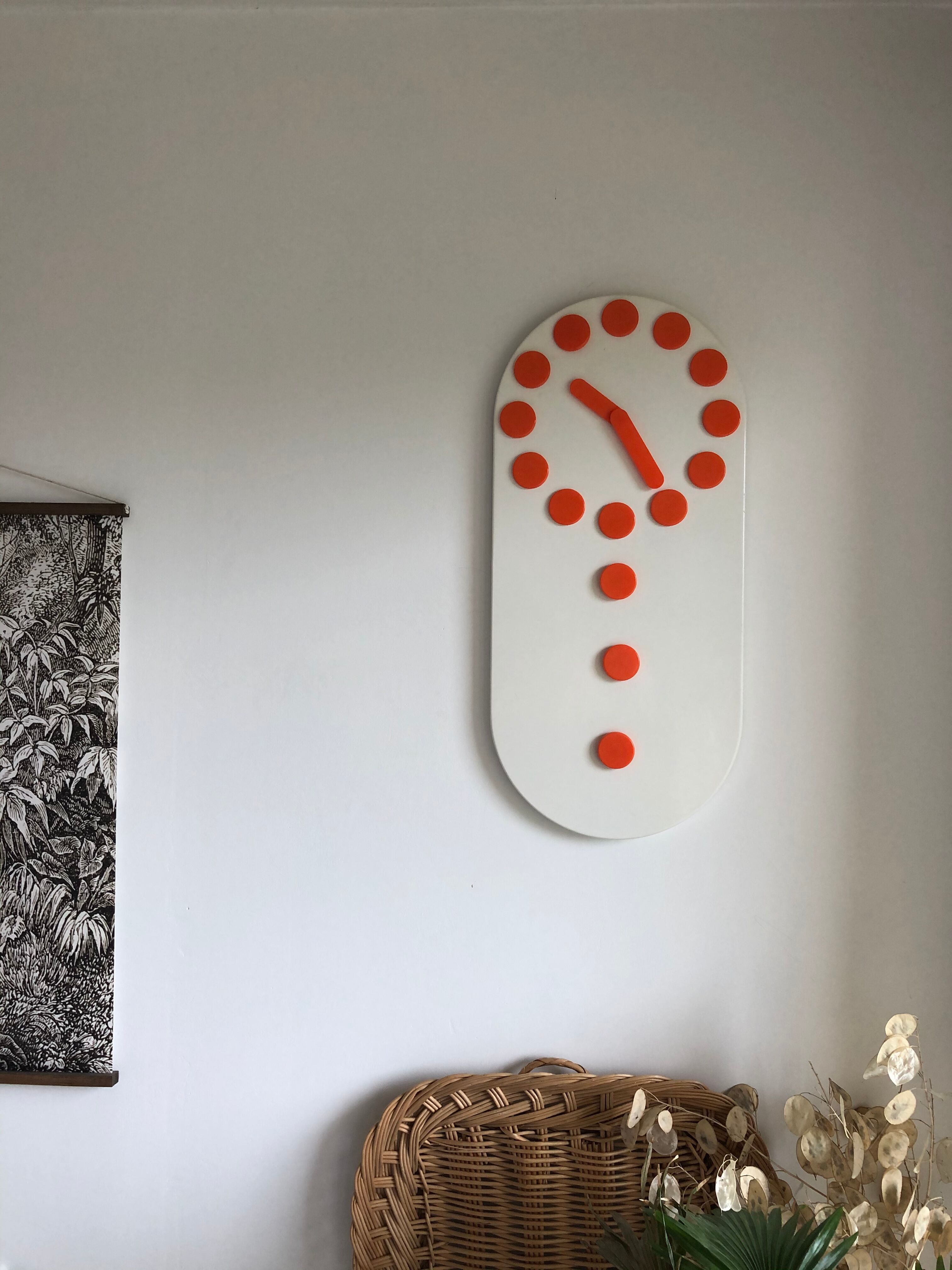 Vintage space age clock