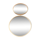 Set de miroirs en bambou