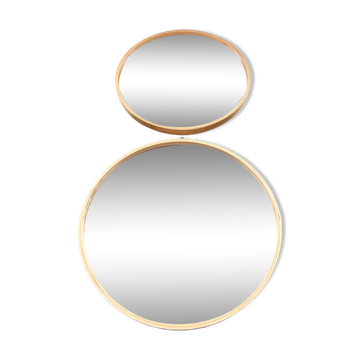 Bamboo mirror set