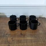 6 Arcopal cups