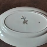 Plat oval Digoin sarreguemines