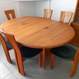 Dining table SELTZ Fagus and chairs