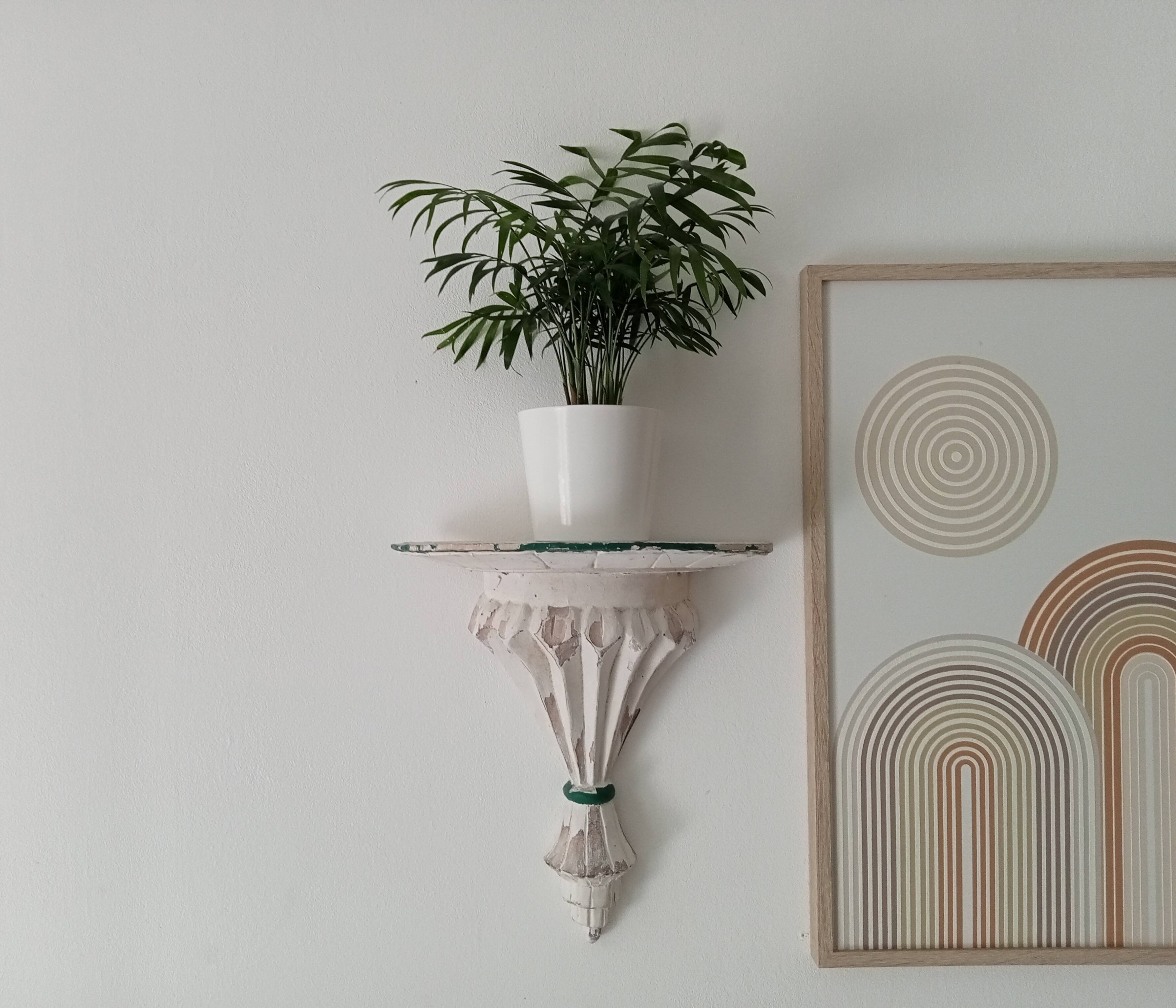 Antique wall shelf, 19th century