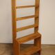 Guillerme and Chambron bookcase shelf in oak, 1960