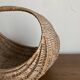 XL wicker gondola basket 1960
