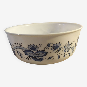 Vintage Arcopal salad bowl Aster pattern