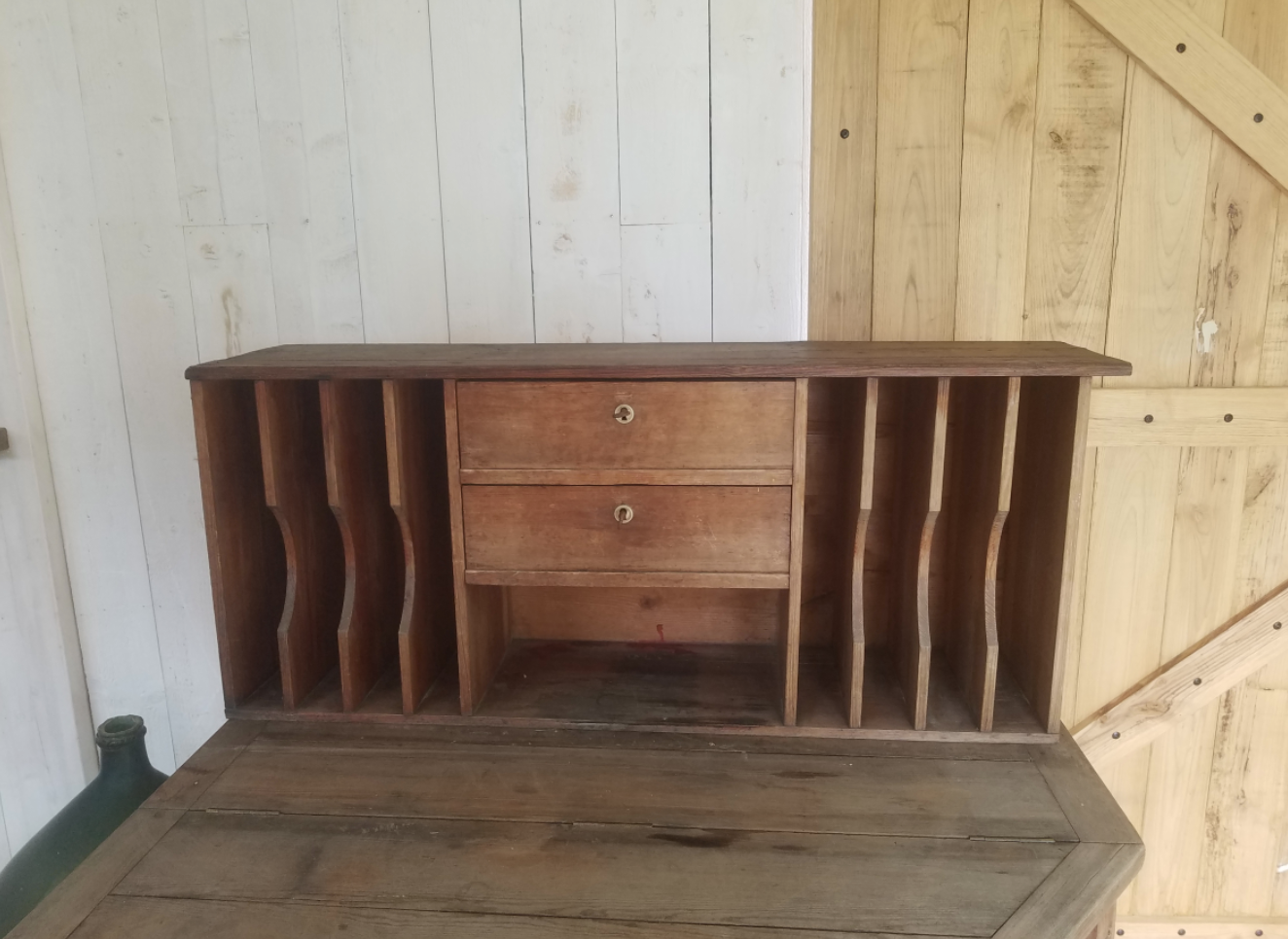 Vintage corner desk