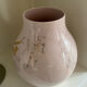 Ceramic vase XXL Jonsberg pink and gold Hella Jongerius Ikea vintage