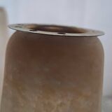 Suspensions Lustre ceiling light Opaline glass France POP 1960 Decoration reduced