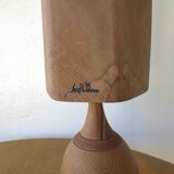 LAMPE DE TABLE EN BOIS, Leif Wikner, Persåsen.