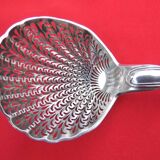 Cuillère à sucre saupoudreuse argent massif poinçon au coq, début XIX ème siècle
