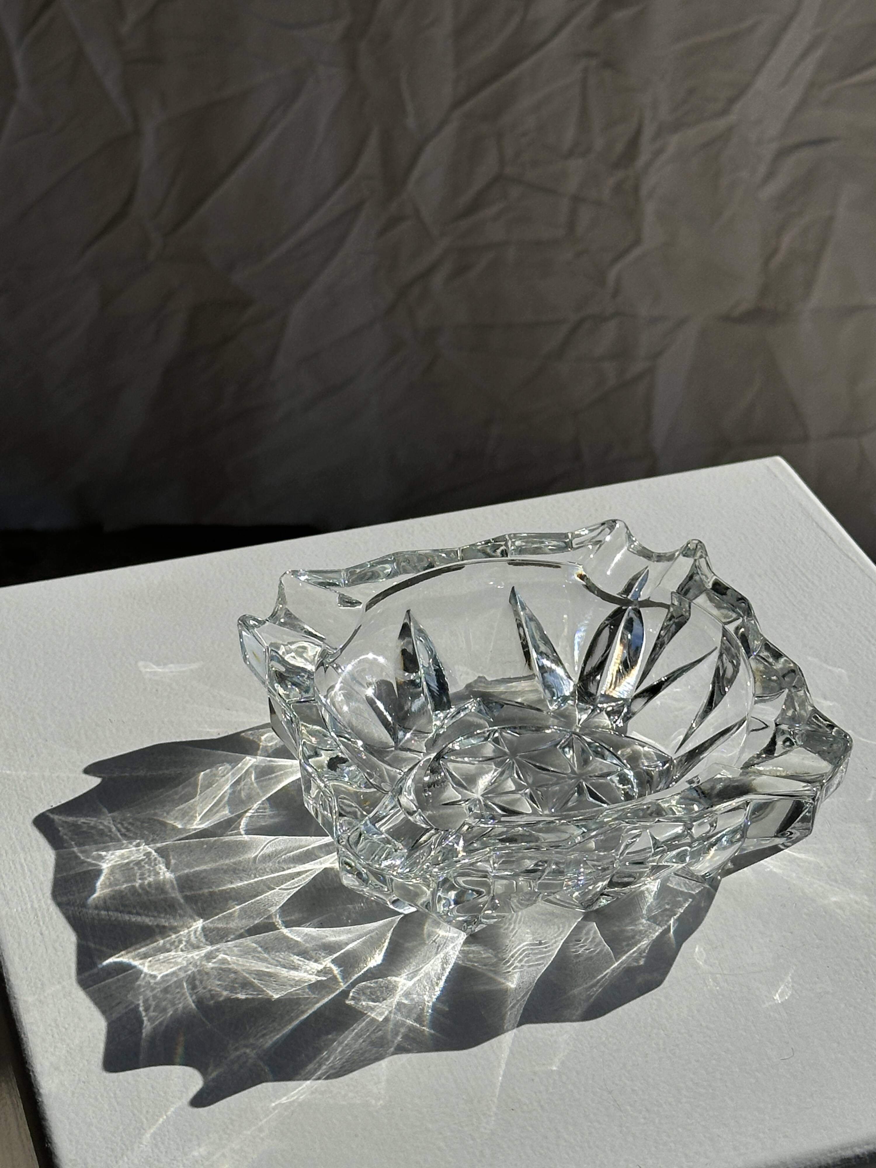 Large square ashtray large diamond tips