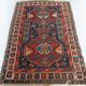 Antique Caucasian Tribal Rug - Handwoven
