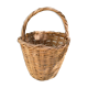 White wicker basket
