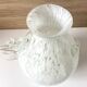 Atypical Murano Marbled Glass Vase Venetian Glassmakers Fish Design