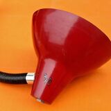 1970s Table or hanging lamp Articulated stem / Adjustable lampshade