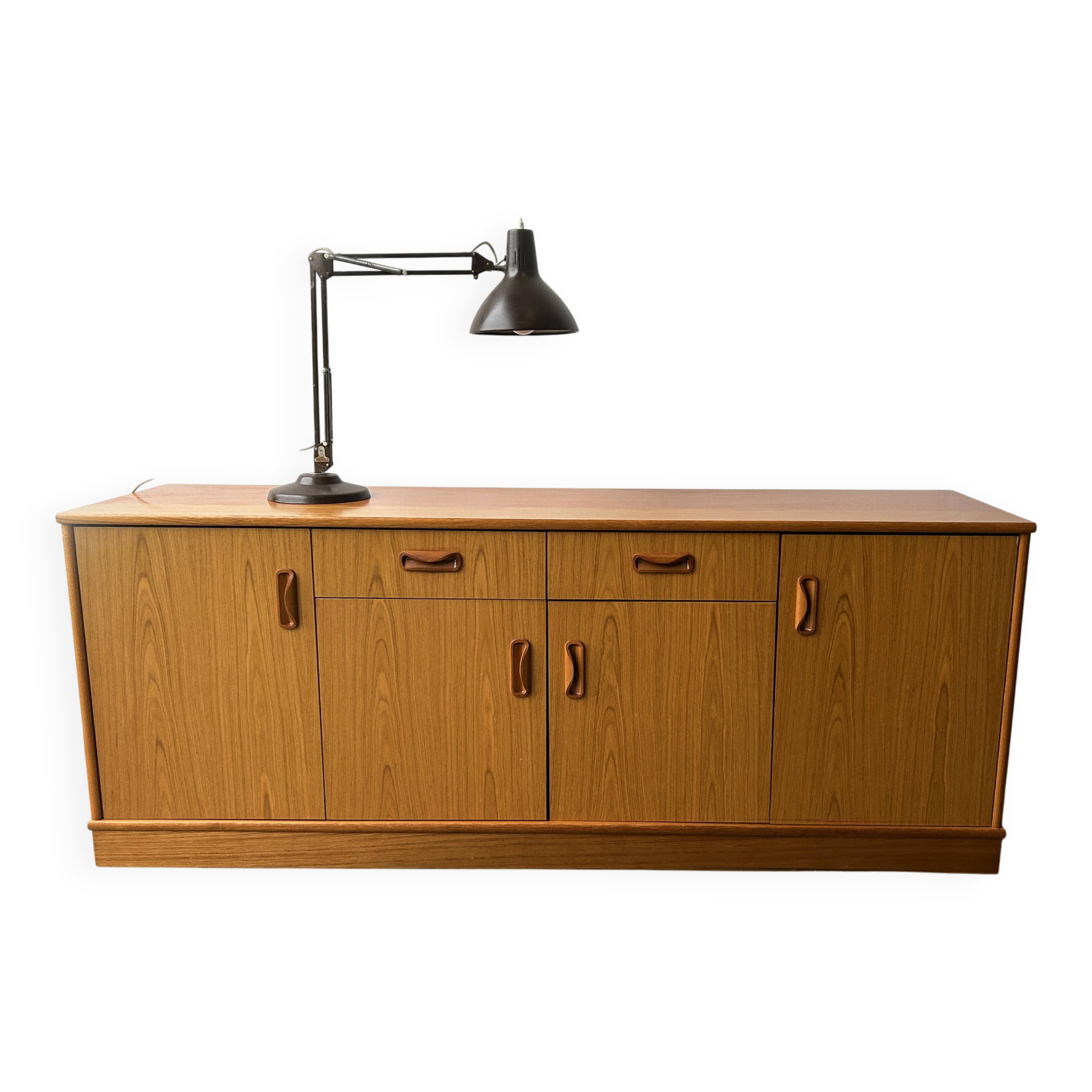 Rare 1960/70s Mid-Century teak G Plan Fresco sideboard by V B Wilkins