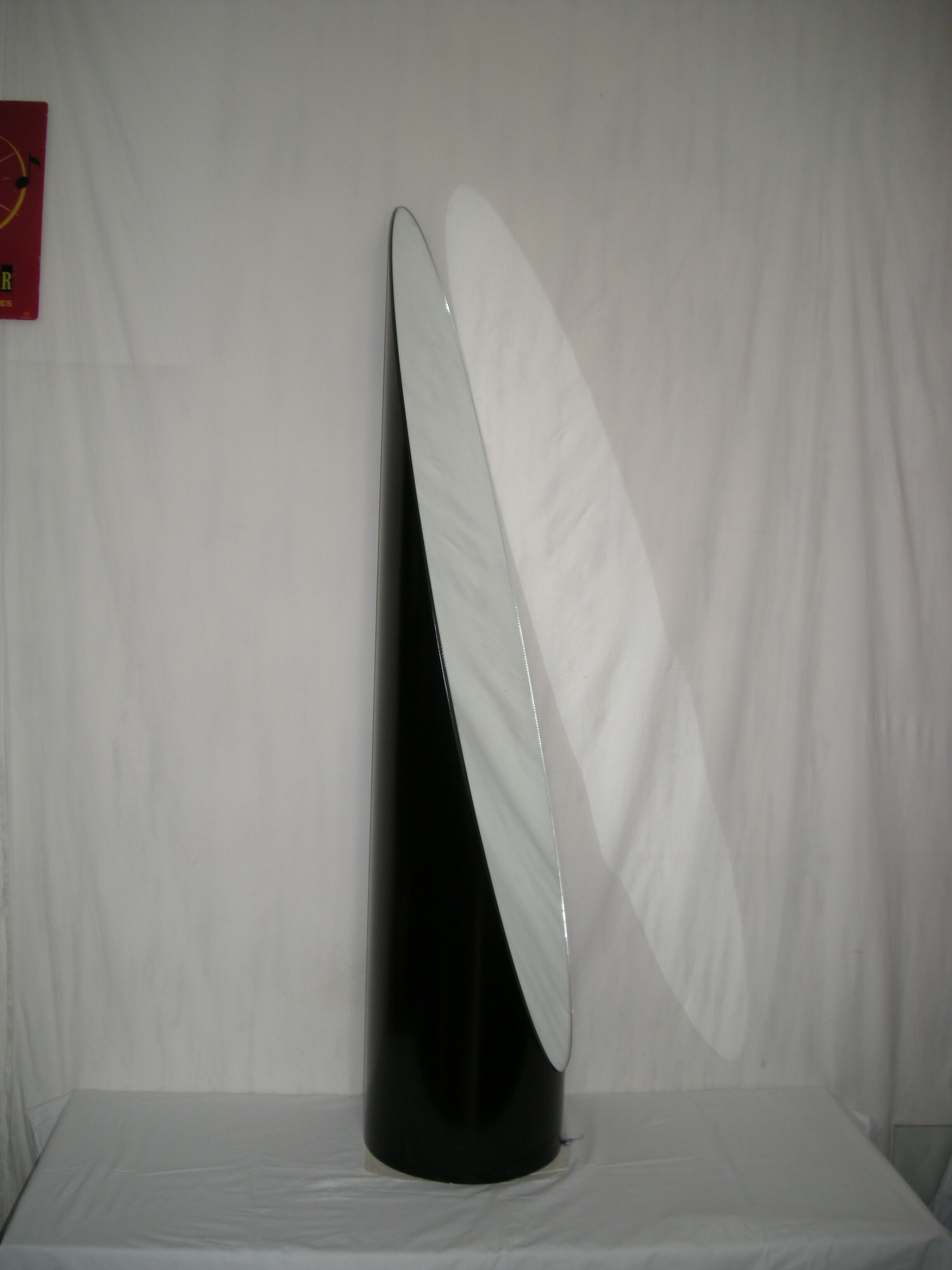 Lipstick mirror 70s 145x31cm