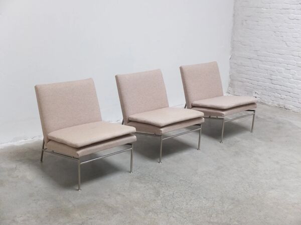 Fauteuils 'Square Line' rares par Kho Liang Ie pour Artifort, 1958