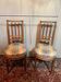 Pair Of Louis XVI Style Chairs In Walnut.