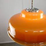 Space Age Brown Pendant from Guzzini, 1970s