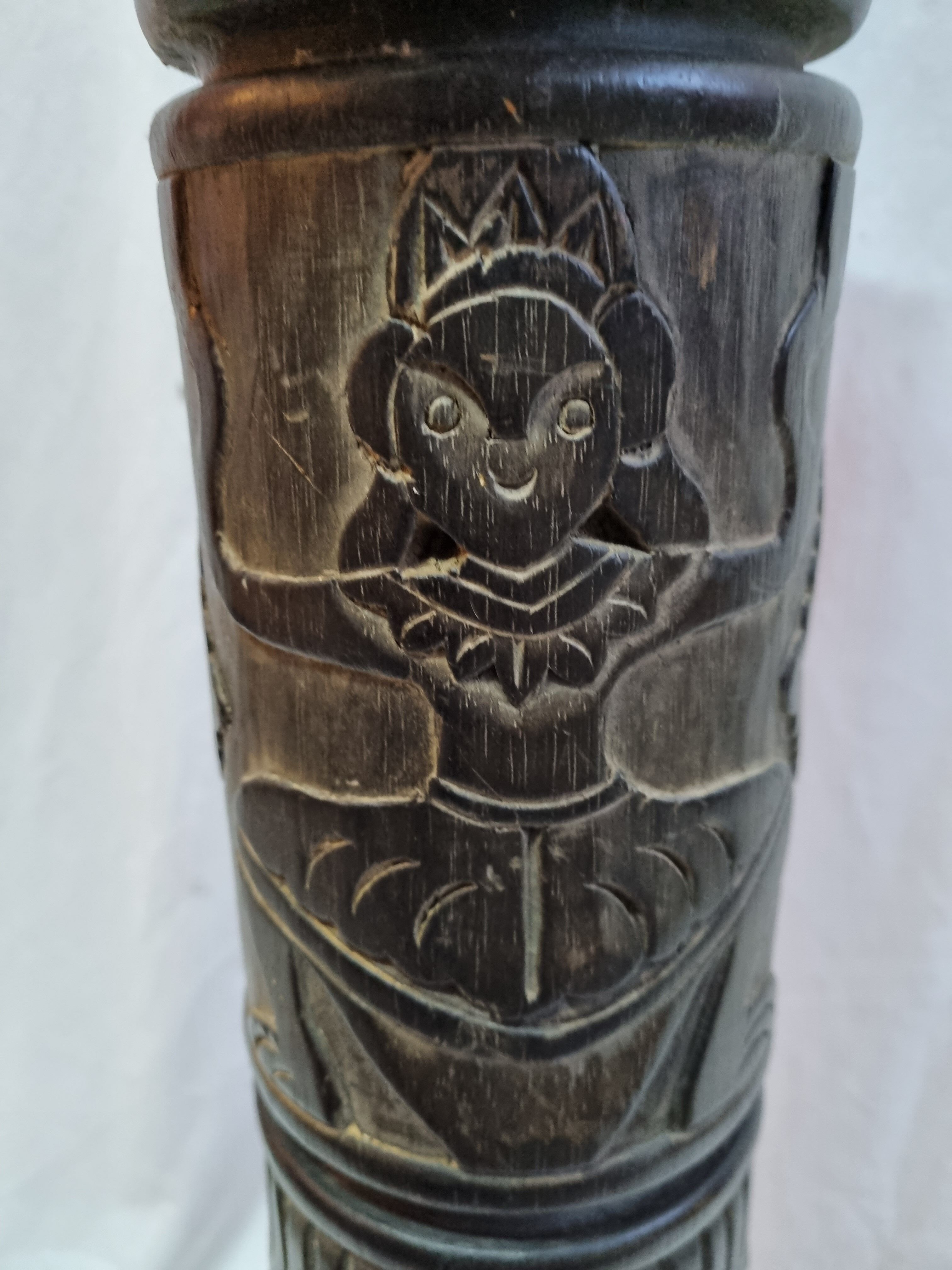 African Timber Column, 1980