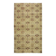 One-of-a-kind turkish handwoven vintage rug - rustic vintage charm 275x 147 cm