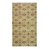 Tapis vintage turc tissé à la main unique en son genre - charme vintage rustique 275x 147 cm