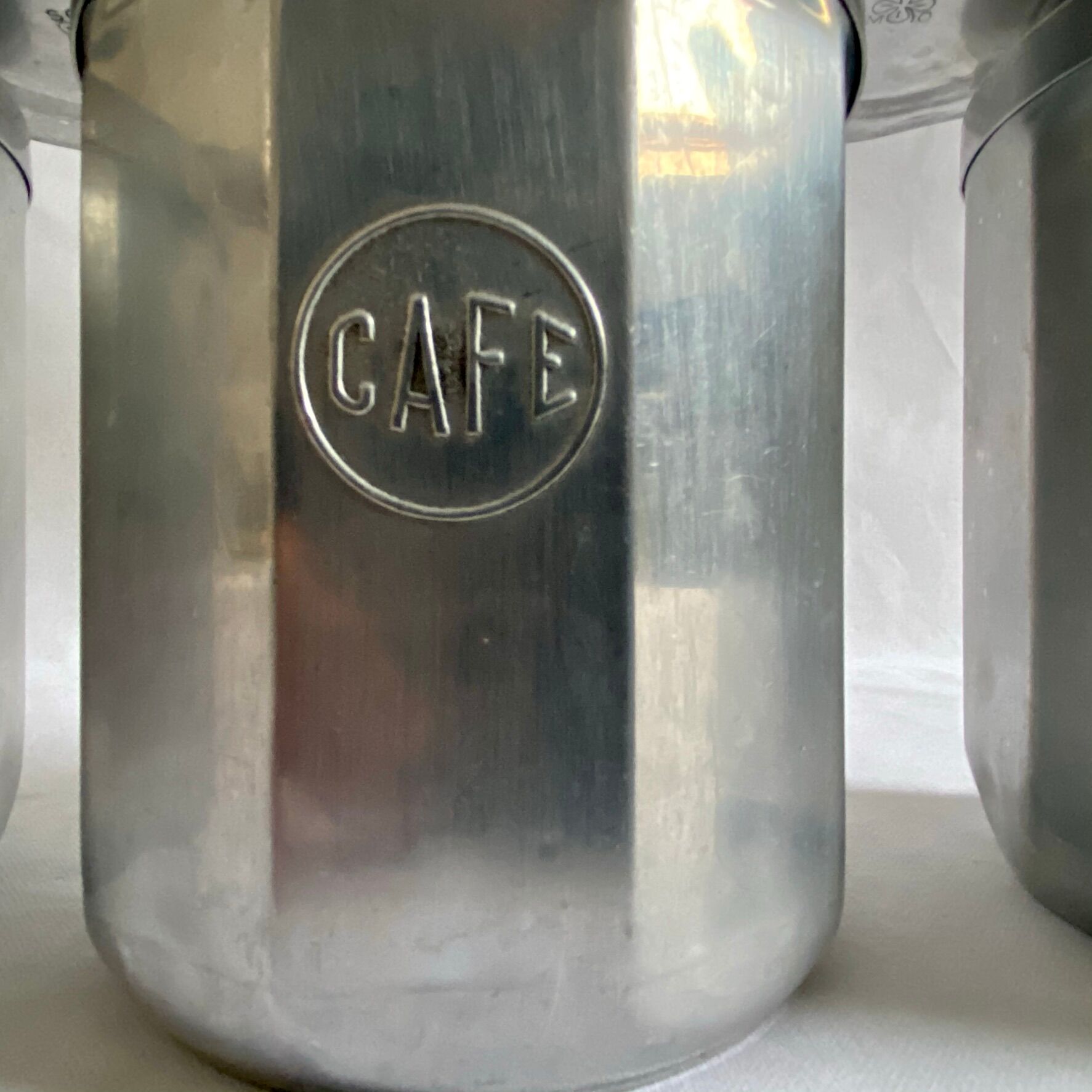 5 boxes of vintage kitchen storage