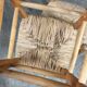 Paire de chaises brutaliste