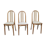 3 Thonet A 643 chairs by Josef Hoffmann for Thonet
