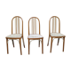 3 chaises Thonet A 643 par Josef Hoffmann pour Thonet