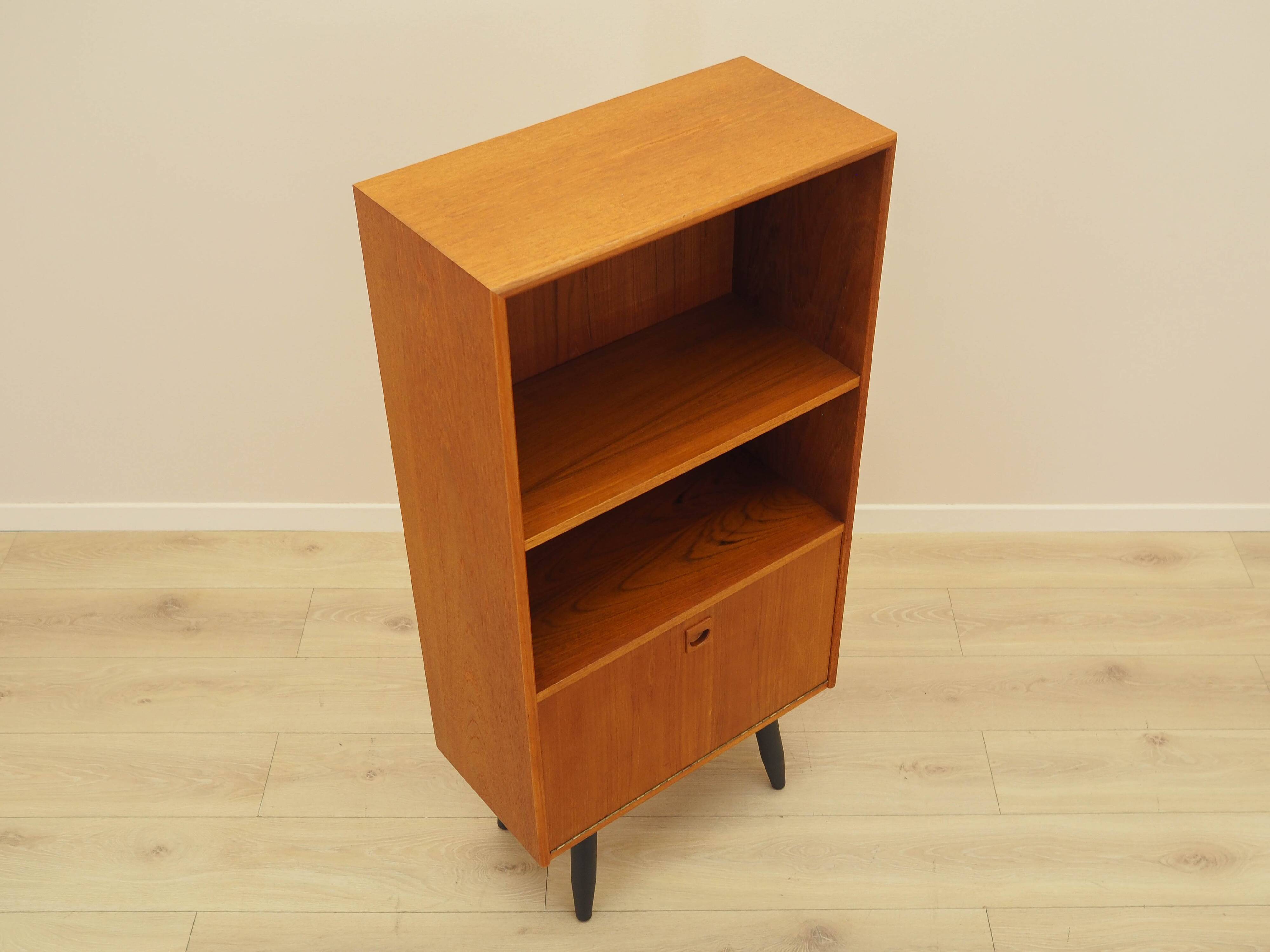 Teak bookcase, Danish design, 1970s, made in Denmark