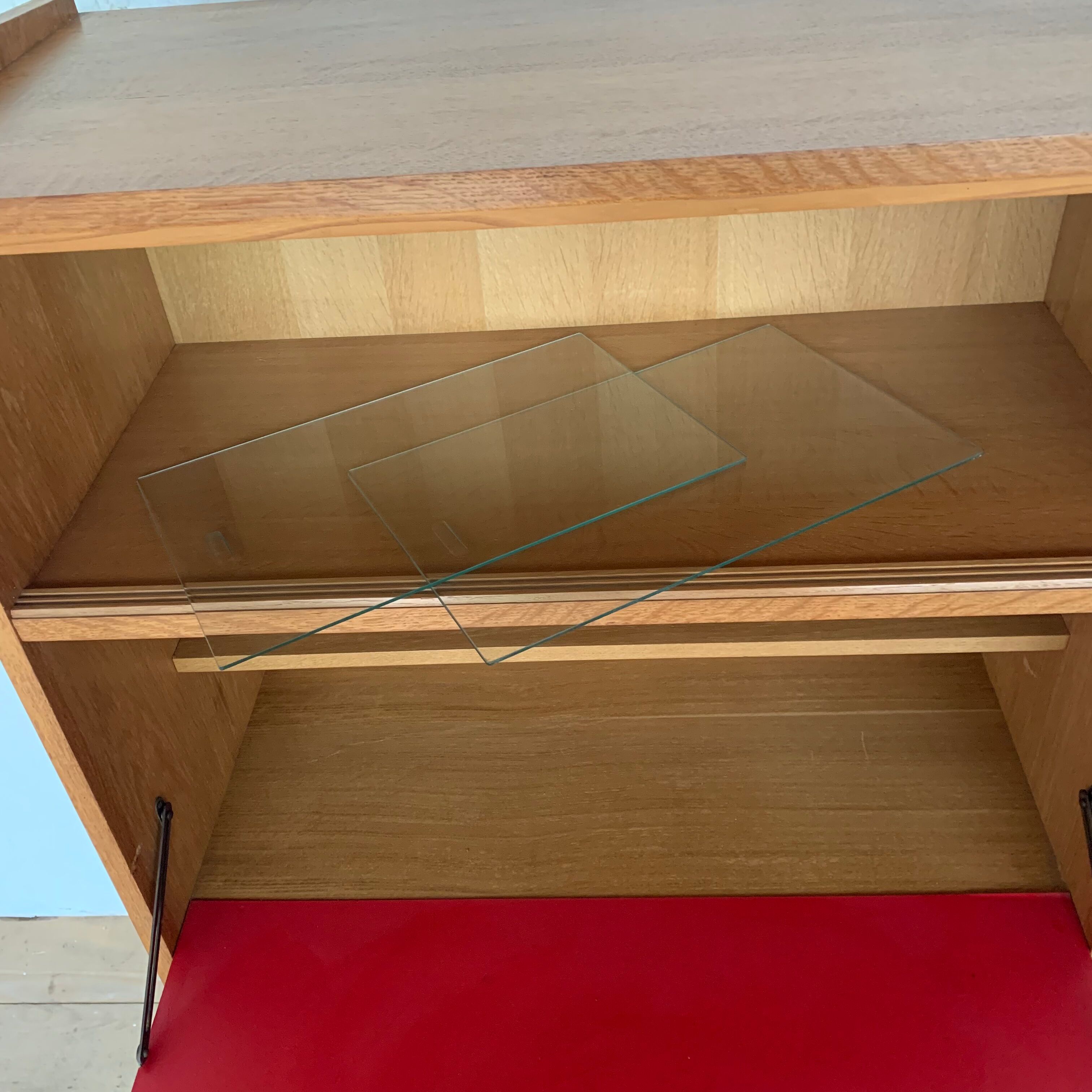 Desk secretary dresser vintage oak