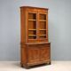 Antique walnut display cabinet, Italy, 19th century