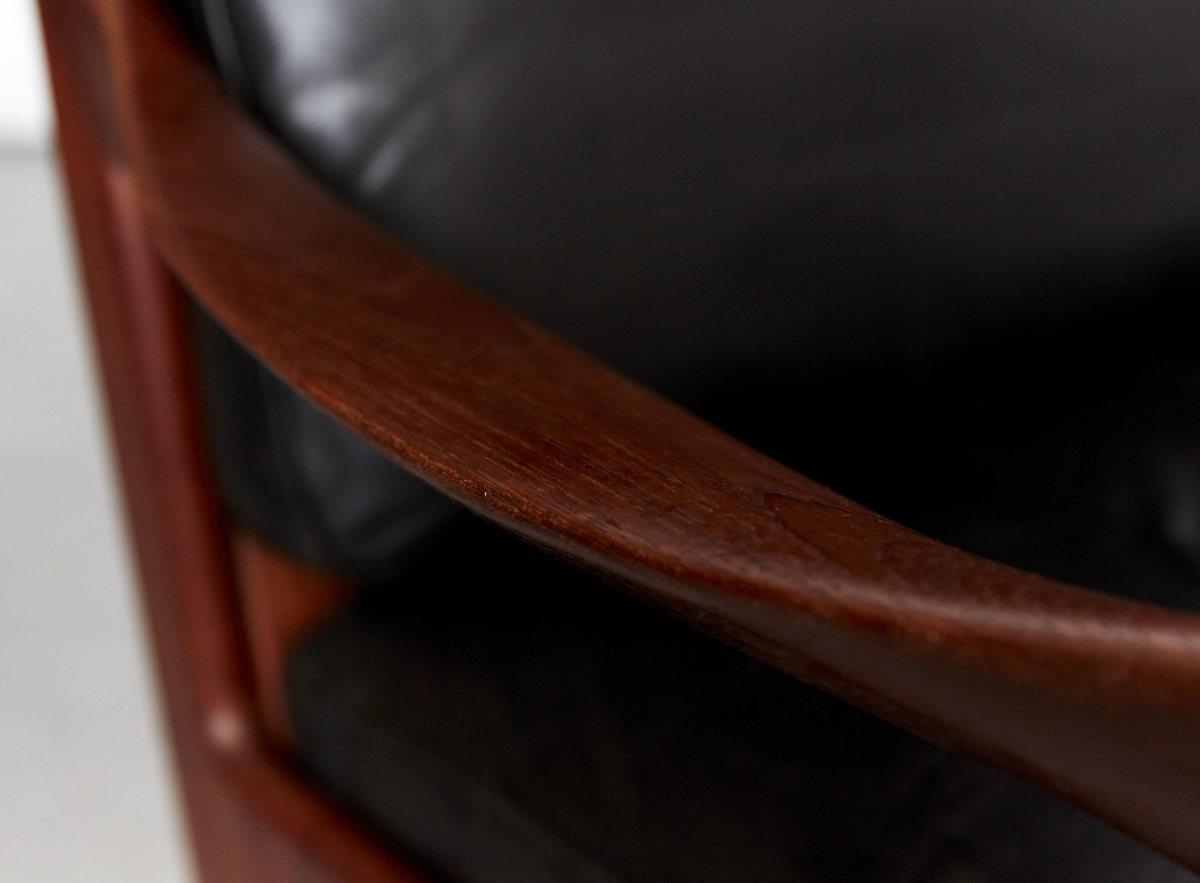 Mid-Century Easy Chair by Illum Wikkelsø for Niels Eilersen