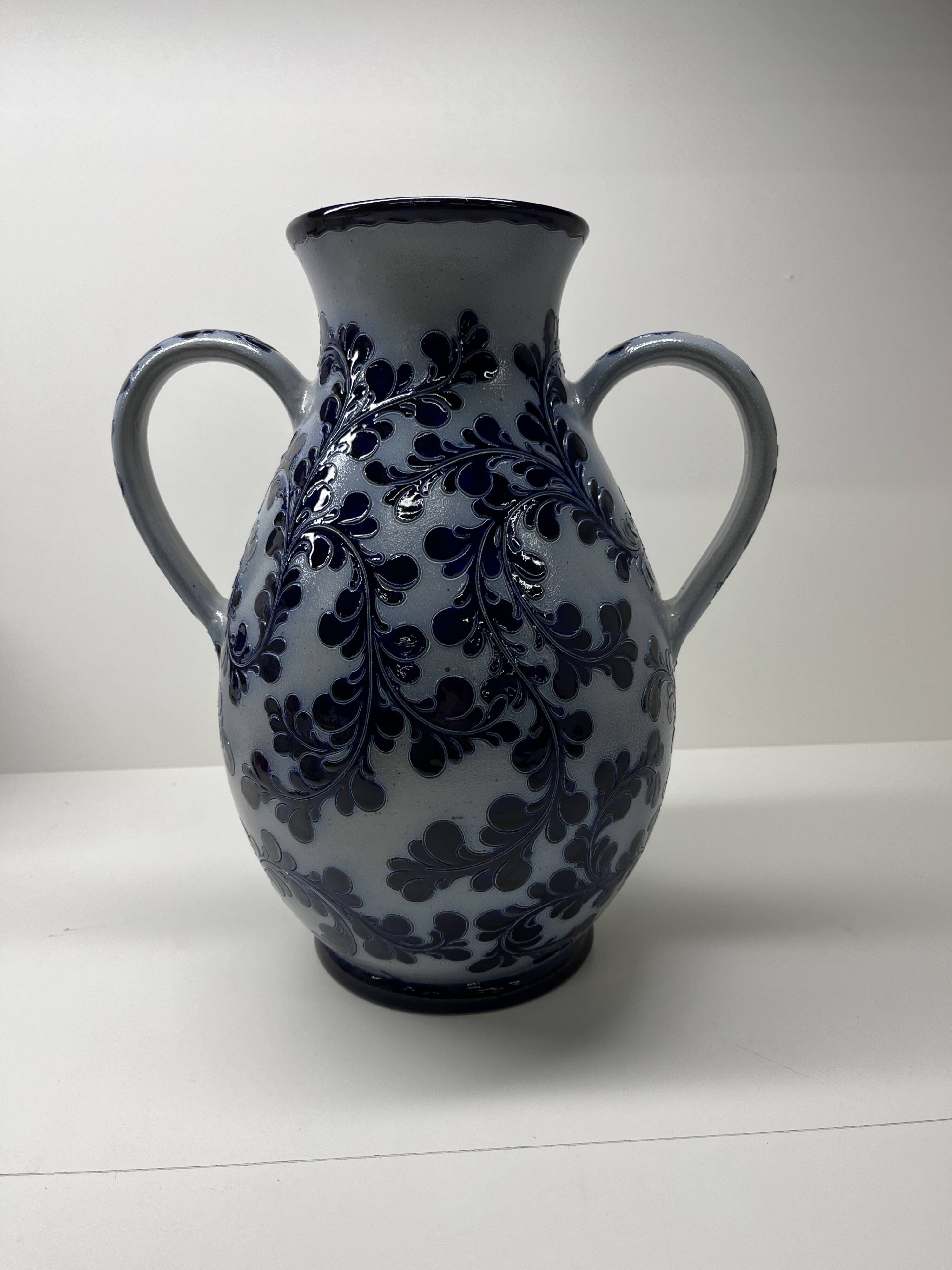 Salt stoneware vase – Roger Paul Schmitter, Betschdorf factory