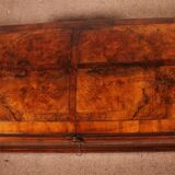 walnut and burl walnut chest - 18th century