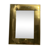 Brass mirror, 41x30 cm