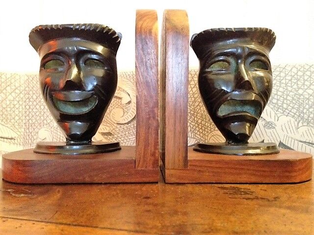 Greenhouses books bronze and wood african art