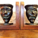 Greenhouses books bronze and wood african art