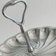 Lightweight metal serving dish