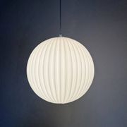 Rare Louis Kalff for Philips opaline glass pendant light, 1960s