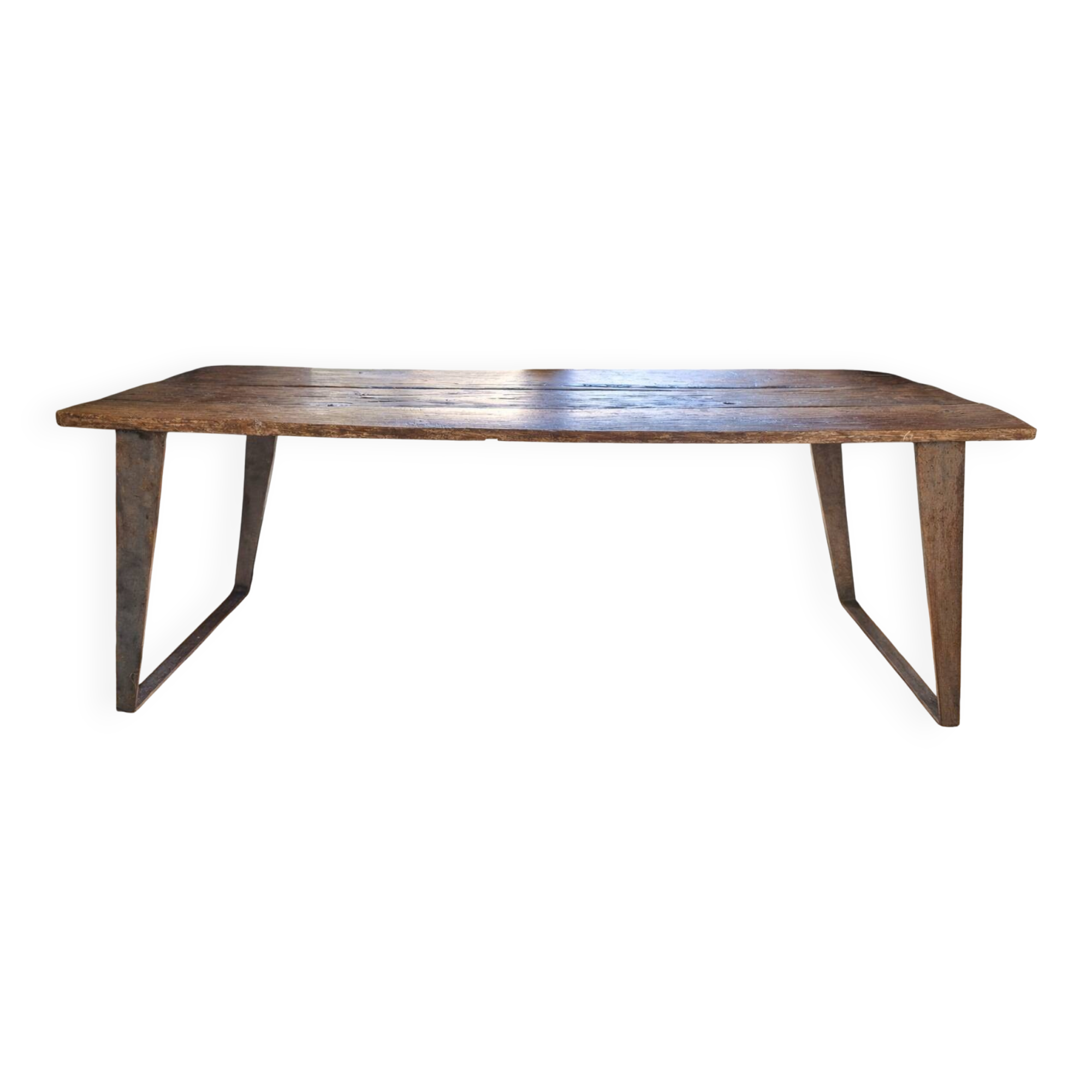 Large Oak Antique Table Wagon