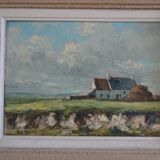 Landscape of Normandy signed P.H. Renier