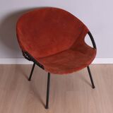 Balloon armchair, lusch & co, germany, 1960s