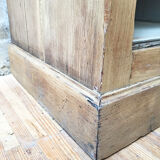 Enfilade meuble de métier chêne coulissant XL