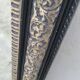 Louis Philippe Napoleon III mirror in gilded wood, decorated - 1.70m