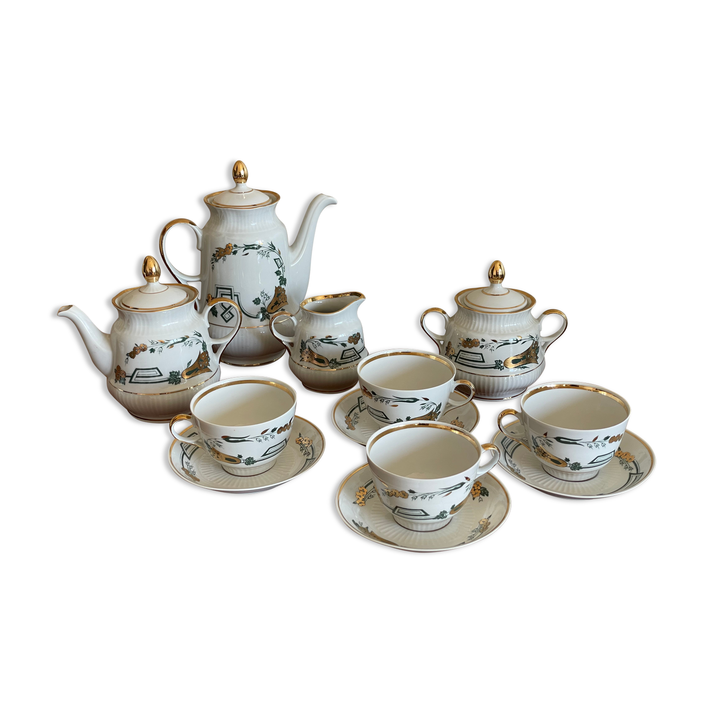 Riga fine porcelain coffee service